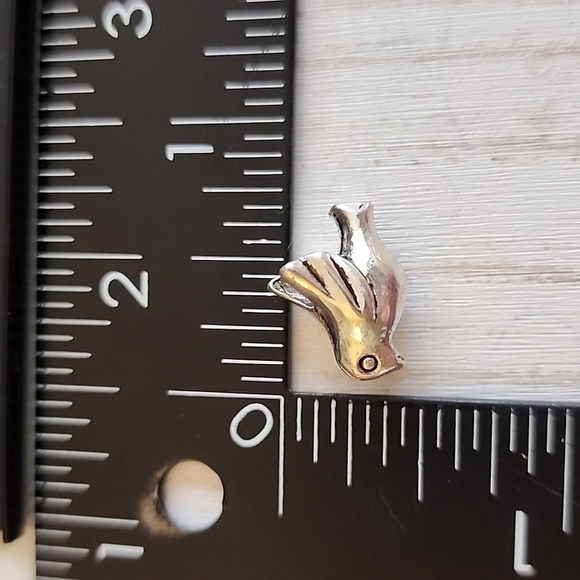 Bird Charm for European Style Bracelets Fits Pandora Systems - Picture 3 of 3